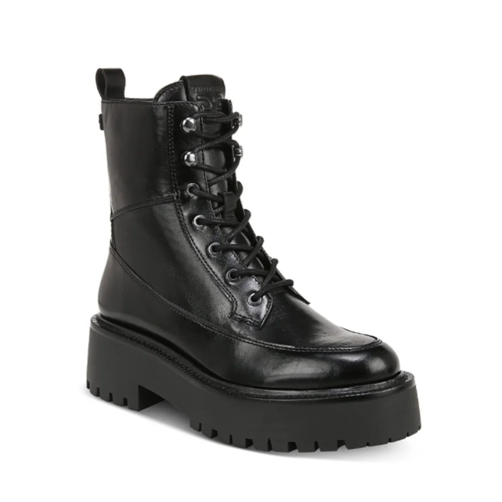 Sam Edelman Women's Elliot Lug Sole Booties - Black NWT - Picture 1 of 1